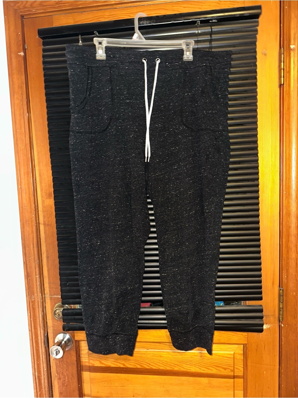 Danskin now Black Speckled Drawstring Jogger Pants